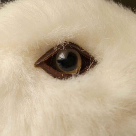 Vintage 10" Easter Parade White Bunny Rabbit with Carrot - Picture 5 of 6